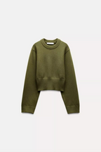 Lily | Green Sweater
